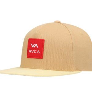 RVCA Square Snapback Hat NEW